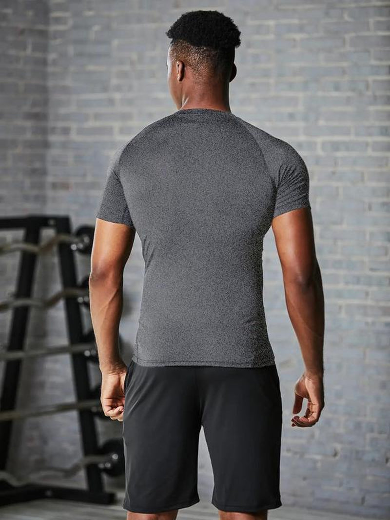 Round Neck Raglan Compression Shirt
