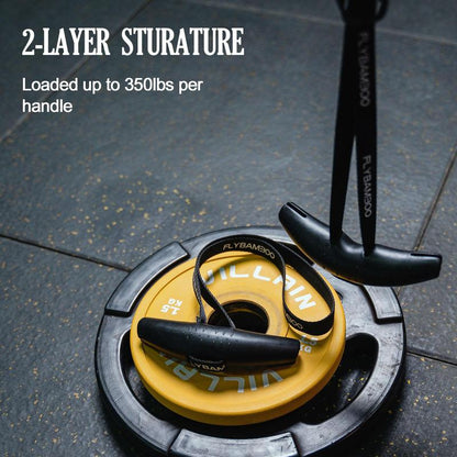 2Pcs Ergonomic Non-Slip Gym Grip Aid